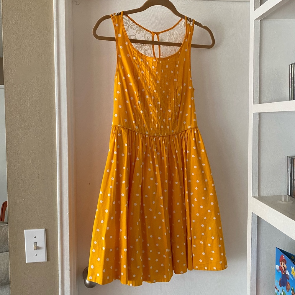 Anthropologie Moulinette Soeurs Melora polka dot Dress size 2